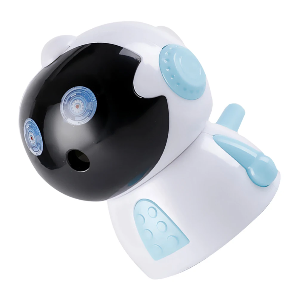 

1pc Spaceman Pencil Sharpener Kids Cartoon Shape Premium Plastic Metal Long Lasting Student School Office Home Use Single Hole