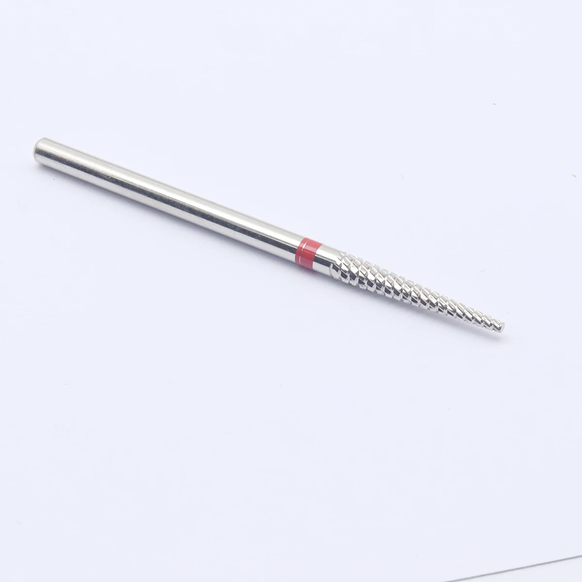 New Silver Spiral Safety Nail Drill Bit Hot Medical Stainless Steel Bur Manicure Cutters Cuticle Clean Nail Drill Accessories