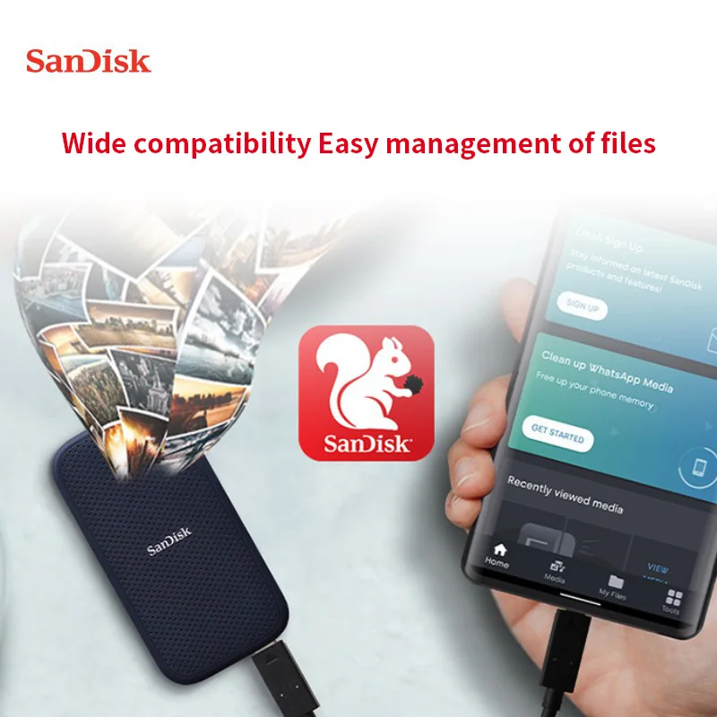 SanDisk Extreme Portable SSD for iPhone 17 product image from NOVA18