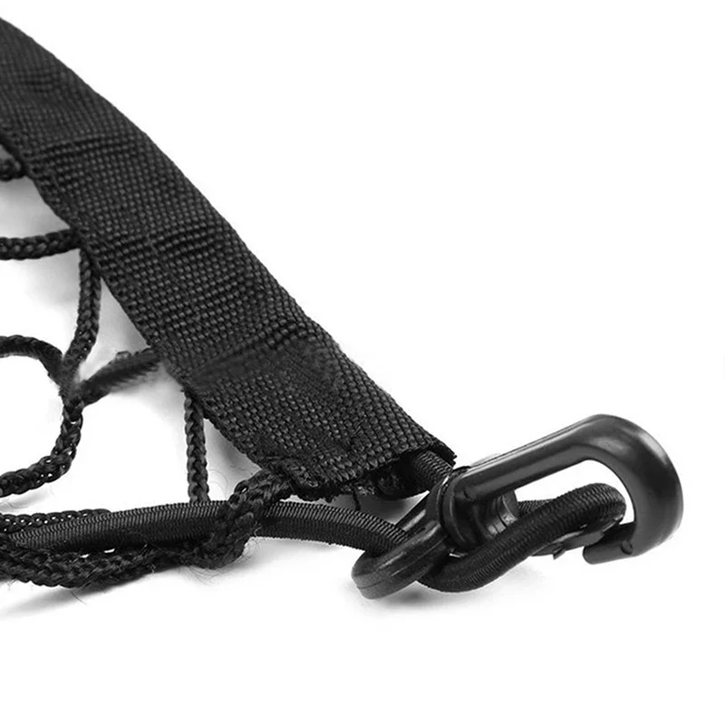 Auto-Netz aus elastischem Nylon für den hinteren Kofferraum, doppellagiges Gepäcknetz, Auto-Rücksitz-Netz, Autozubehör – Detail 12