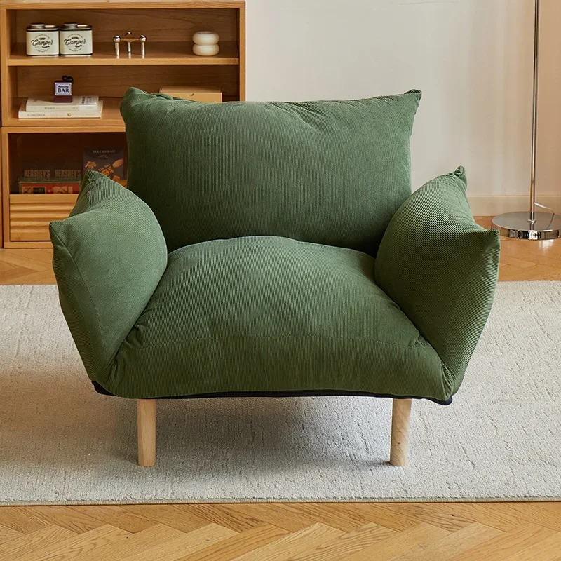 Multi-functional Lazy sofa can lie down and sleep freely adjusted single double small sofa bed folding tatami seat cushion