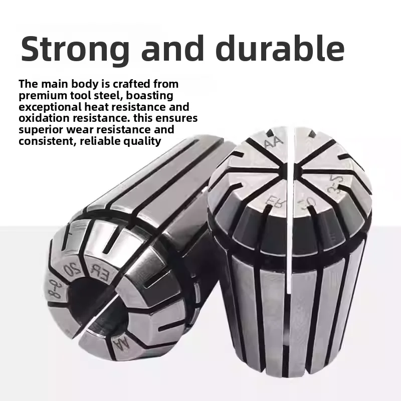 High Precision ER32 Collet AA Grade, 0.008mm Accuracy, CNC Spring Chuck for Machining Centers, Mills, Engravers