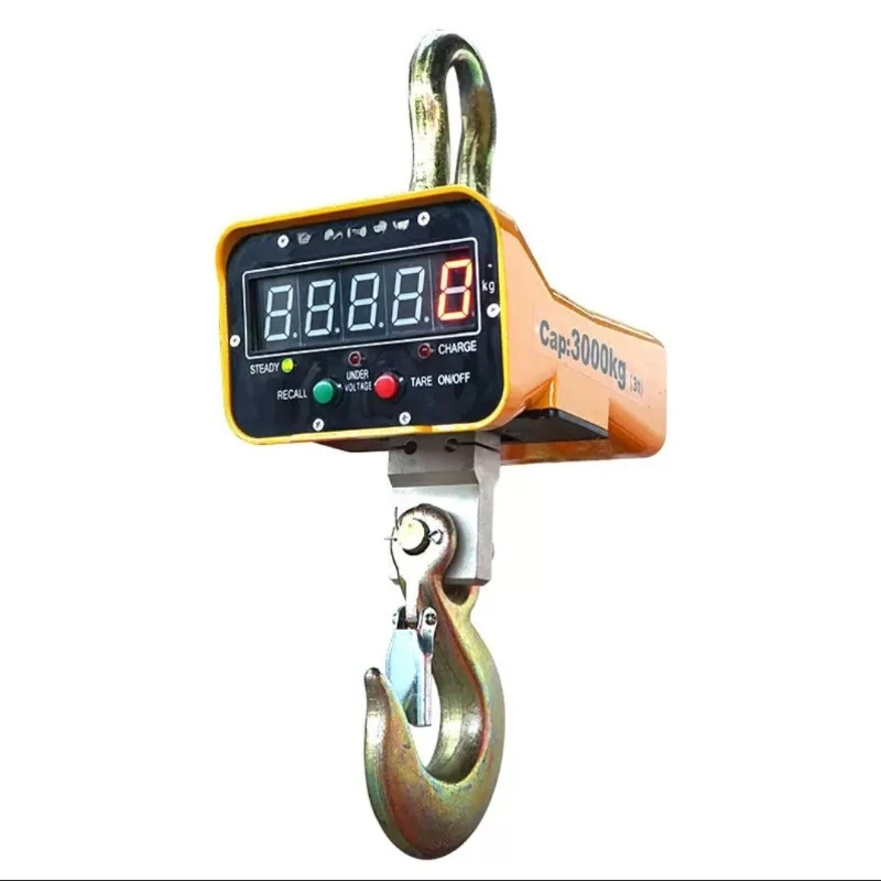 

Electronic hanging scale New electronic hanging Waterproof hook Wireless printing hanging 1 ton 2 tons 3