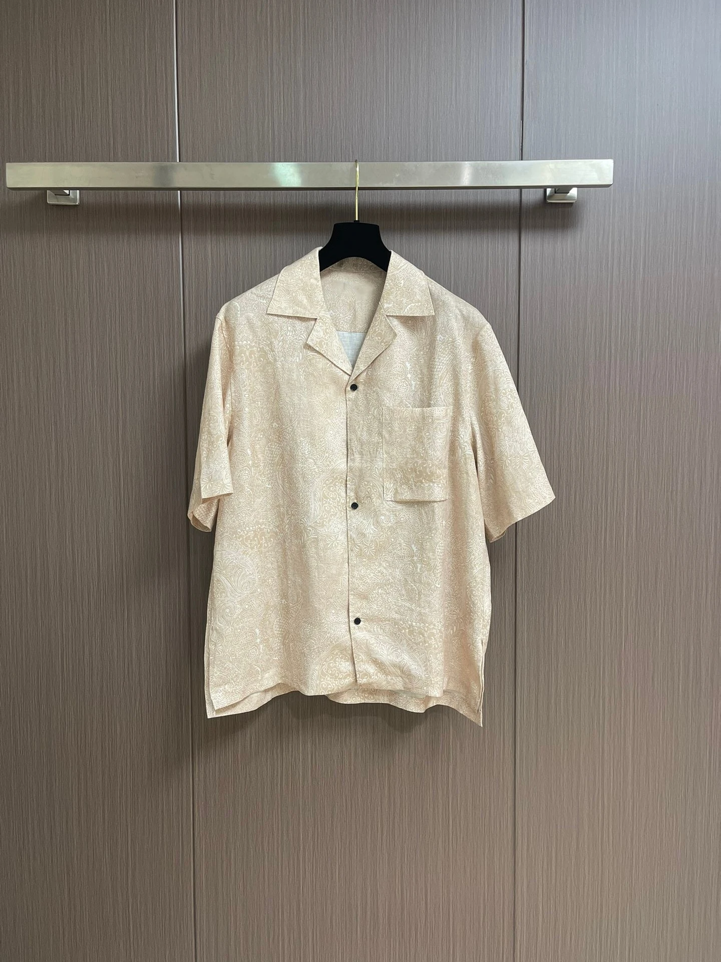 

Italian Style Men's Summer Business Shirt Linen Casual Cuban Collar Breathable Short Sleeve Straight Leg Knitted Sweater