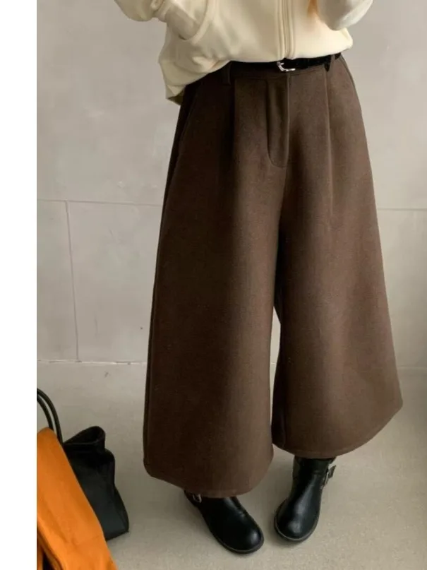 Faionable شيك شتاء جديد Fce اصطف المرأة سراويل تقليدية عالية الخصر الكورية Sle عالية الخصر تنوعا التخسيس العصرية #3