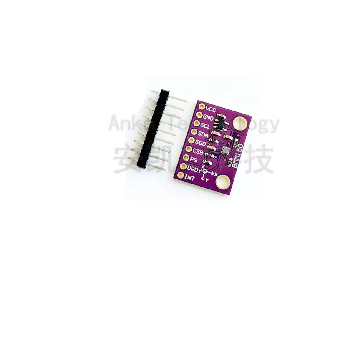 MCU‑150 BMM150 Geomagnetic Sensor, Magnetometer, Compass, GeomagneticSensor