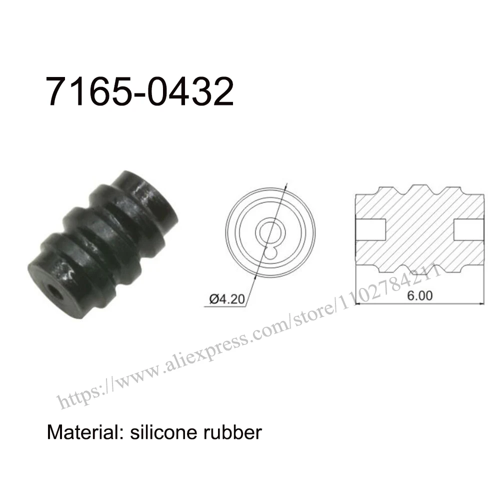 5000PCS seal rubber 7165-0432 automotive Waterproof male female wire connector terminal plug pin socket