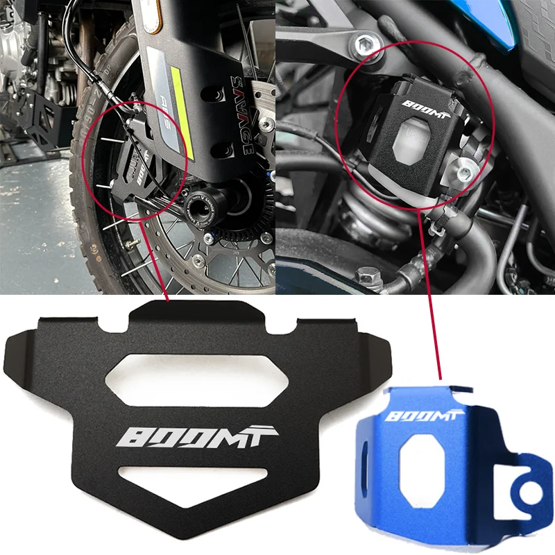 

For CFMOTO 800MT 800 MT 2021-2023 MT800 CF MOTO 800 Accessories Motorcycle CNC Rear Brake Fluid Reservoir Cover Guard Protection