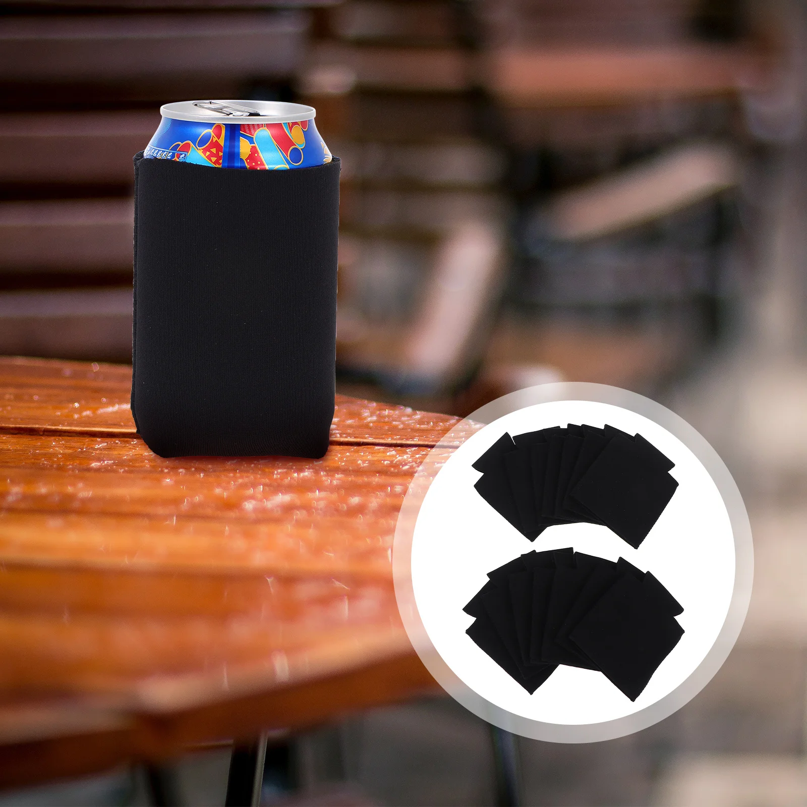 

14Pcs Can Sleeves Lightweight Washable Reusable Soft Elastic Outdoor Beverage Can Covers Heat Preservation Protection for Picnic