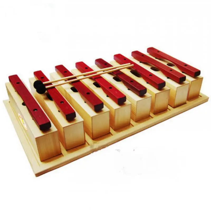 

Children Orff Percussion Instrument Eight Tone Redwood C Key Xylophone Musical Early Education Professional Teaching Aids