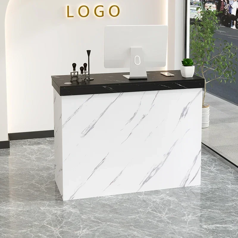 

Bar Furniture Elegant Office Desk Luxury Reception Modern Table Atelier Front Counter Beauty Center Executive Hairdressing Help