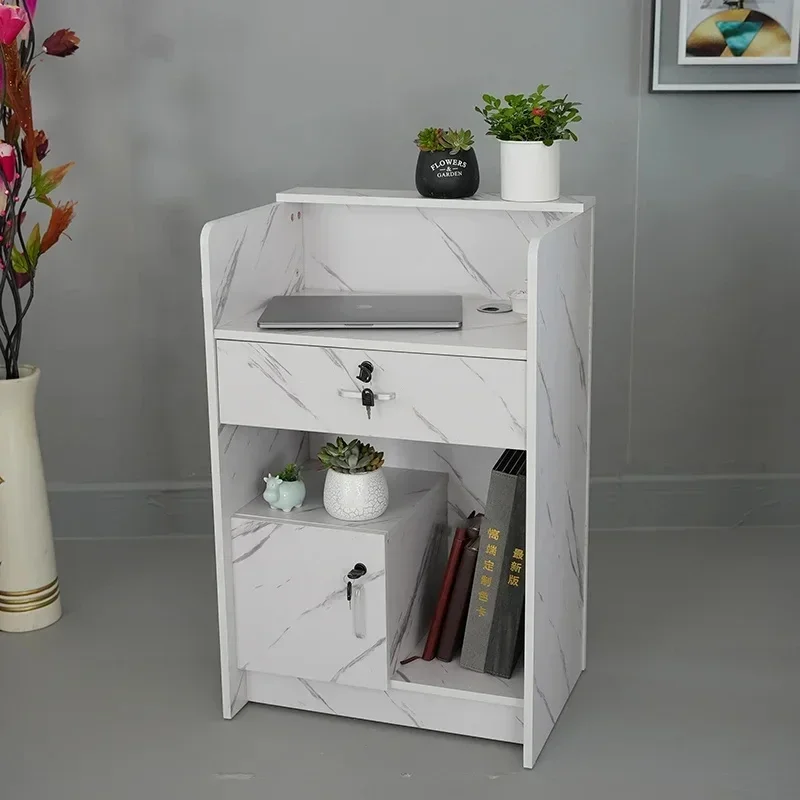 Modern Reception Desk Supermarket Convenience Store Mini Cashier Desks Multifunctional Furniture Bar Table Counter Table Bv