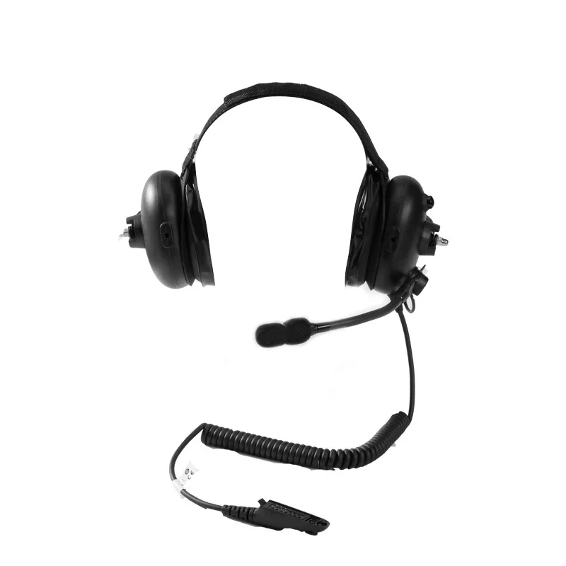 2025PMLN5276 Walkie-talkie Heavy duty noise-proof 24dB earphone for GP328 GP338 PTX760 GP340 walkie talkie