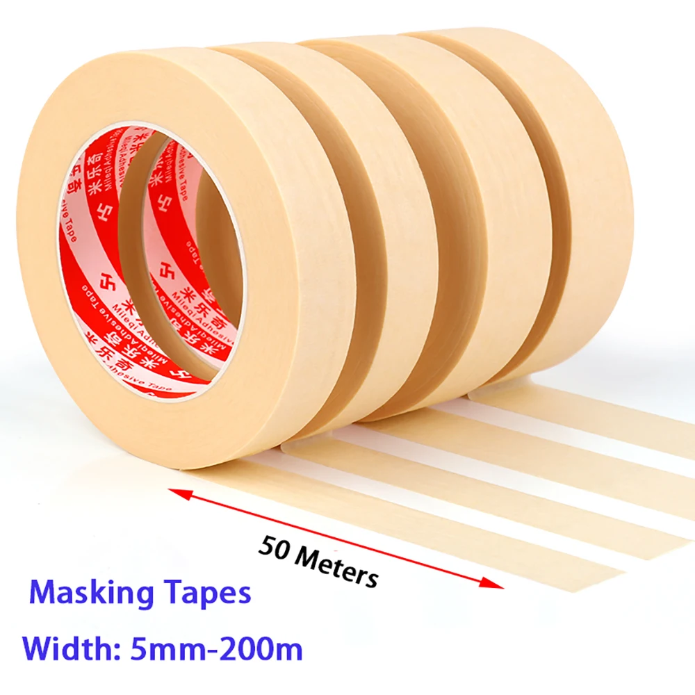 

Masking Paper Tape Width 5mm-200mm Spray Paint Paper Art Sketch Paper Decoration Masking Beautiful Seam Paper Sticky Label Paper