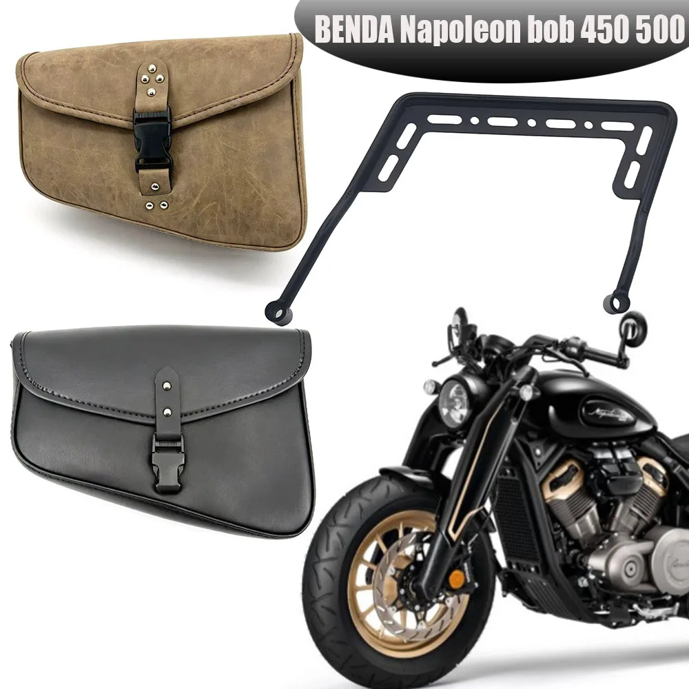 Modified Left-Side Bag Tool Kit And Stand for Napoleon Bob 450 And Napoleon Bob 500 Motorcycle Accessories