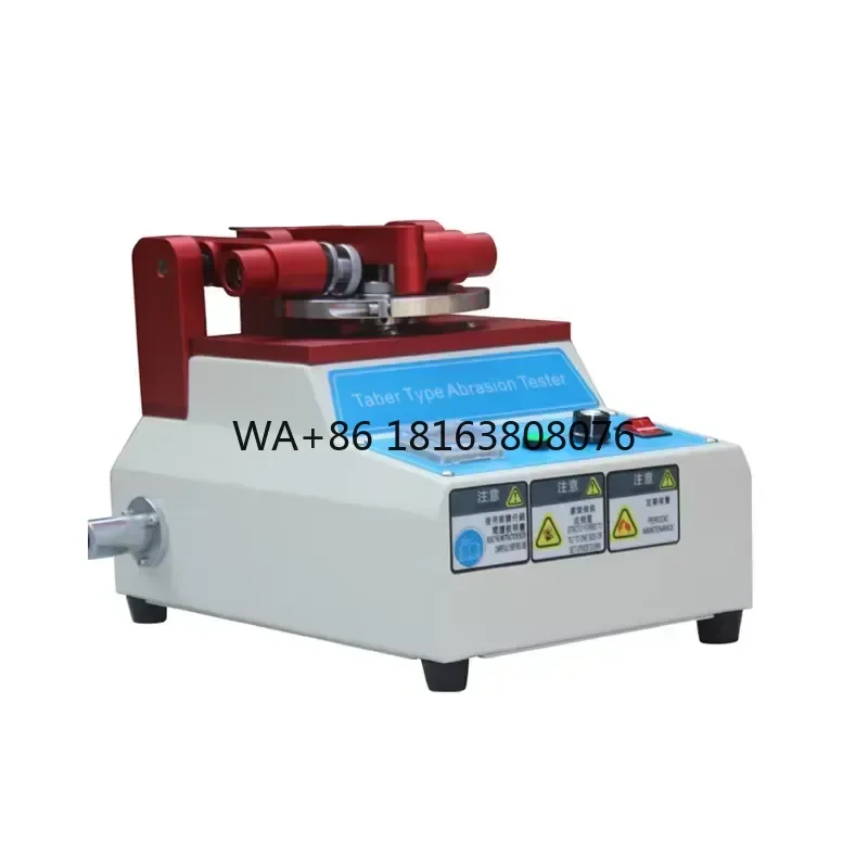 Tabor Wear Tester ASTM D4060 ISO 5470 Wear Tester for Leather Rubber Plastic Textile Coatings Digital