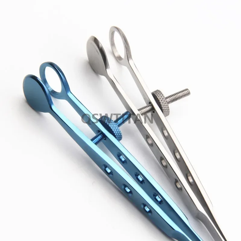 Chalazion Forceps Titanium Stainless Steel Eye Ophthalmic Tweezers Surgical Tools Instrument