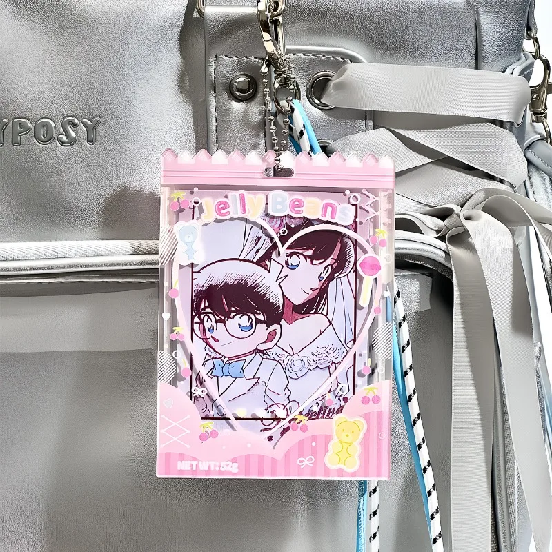 Jelly Beans Series 3/3.5Inch Acrylic Card Frame, Kawaii Candy Bag Design Photo Display Holder, for Anime Kpop Collectibles Decor