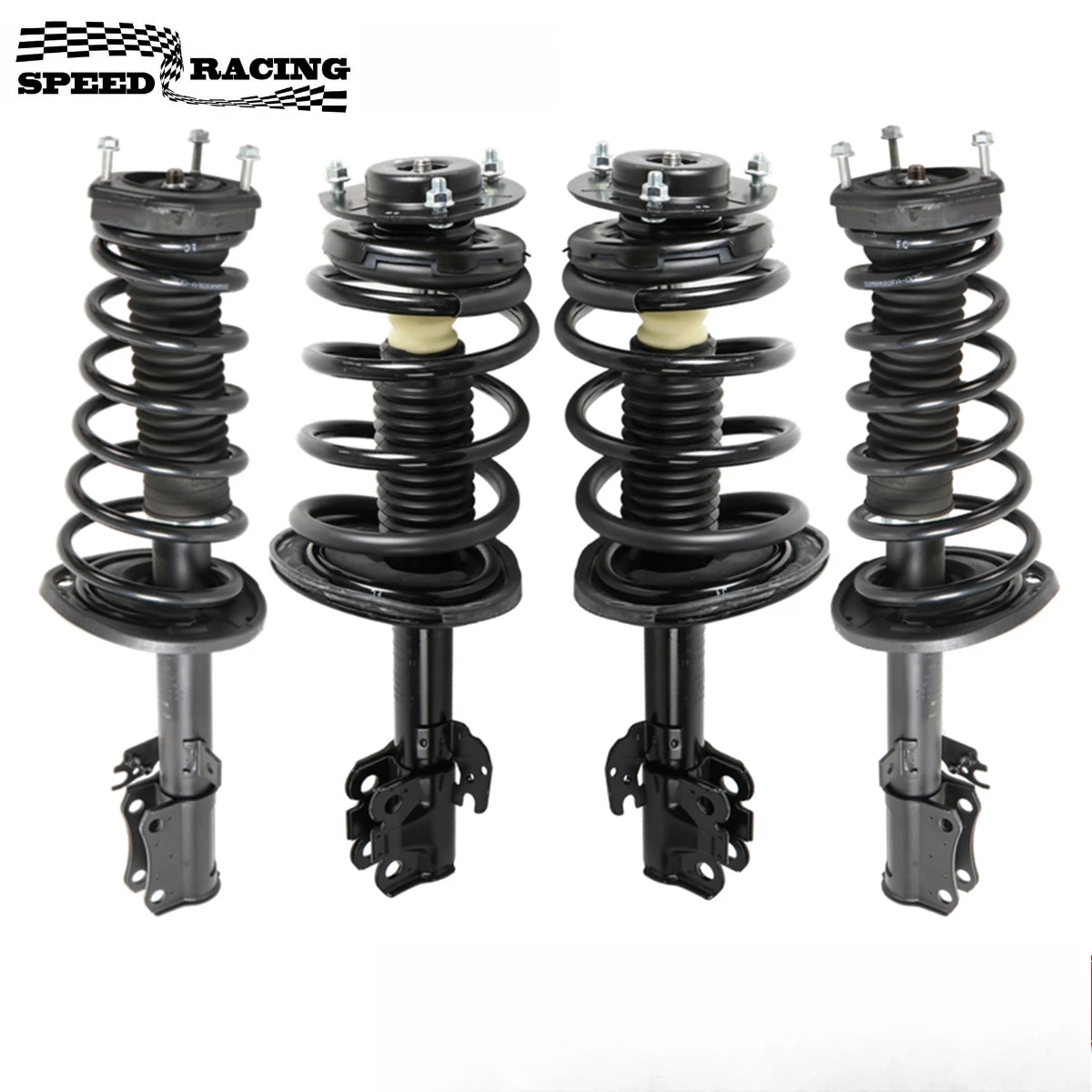 

Set(4) Front+Rear Complete Shock Struts Assembly for 2007-2011 Toyota Camry for 2009 Toyota Camry Base Hybrid LE XLE | 2.4L