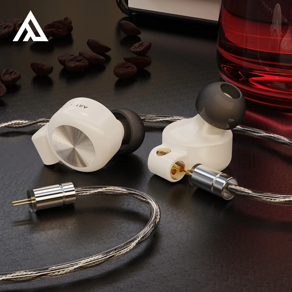 ARTTI T10 유선 HIFI IEM 이어폰, 0.78 2 핀 3.5 4.4mm 플러그, 평면 드라이버, 스테레오 베이스 모니터 헤드폰, 14.2mm