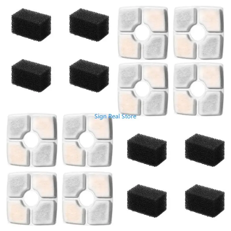 

1Set Cats Water Fountains Filters Drinking Fountains Activated Carbons Filter 41XB