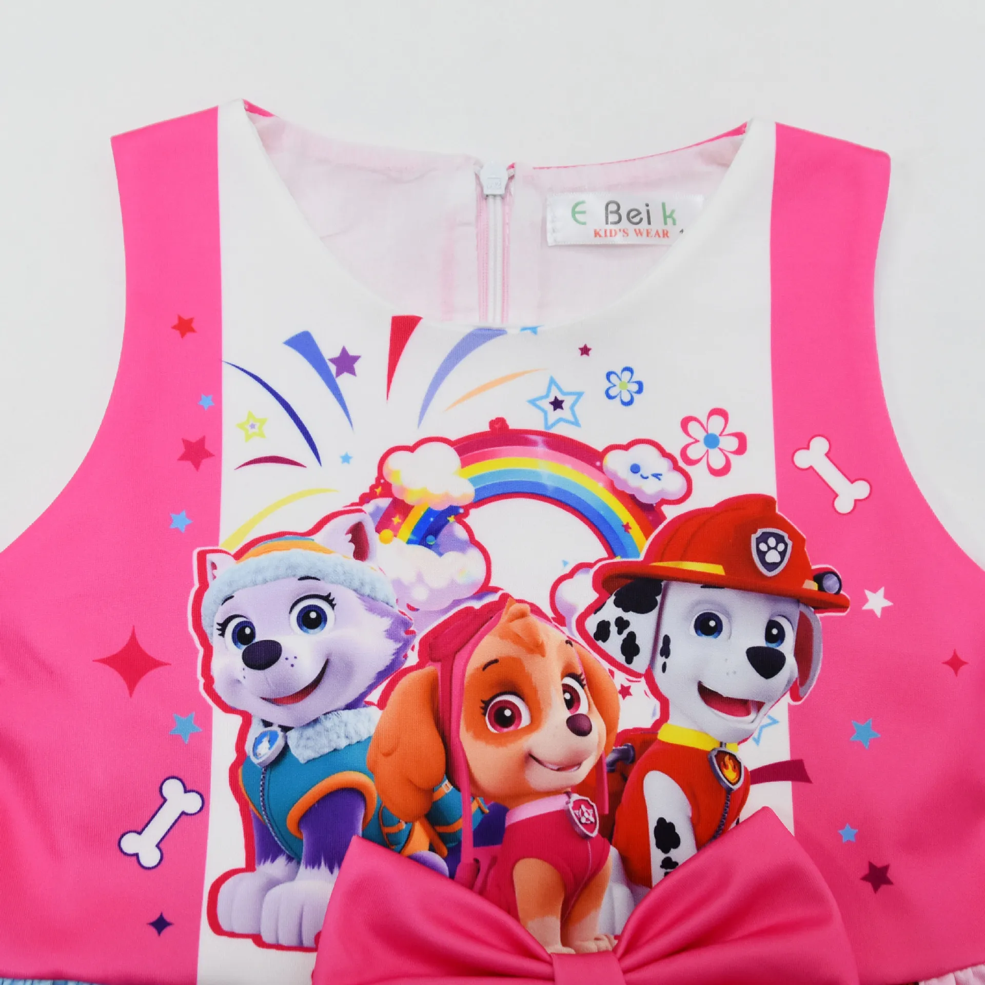 Vestido de disfraz de Halloween para niños, traje de Skye, mascota, Chase, perro, fiesta de carnaval, ropa de juego de rol para niñas