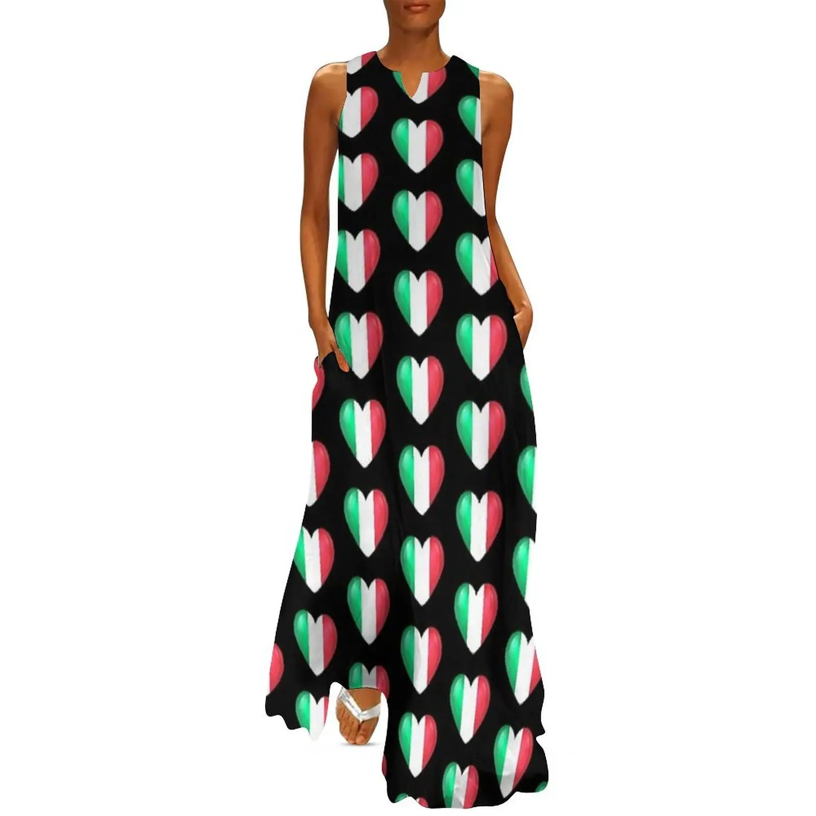 

My heart is in Italy, Love Italy. Long Dress dresses for womens clothes for women african dresses for woman