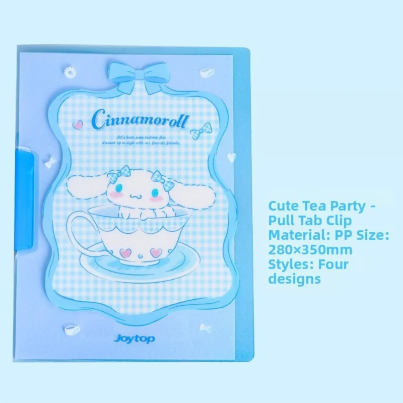 joytop | Pull Rod File Folder School Test Paper Organizer Kuromi & Cinnamon Roll