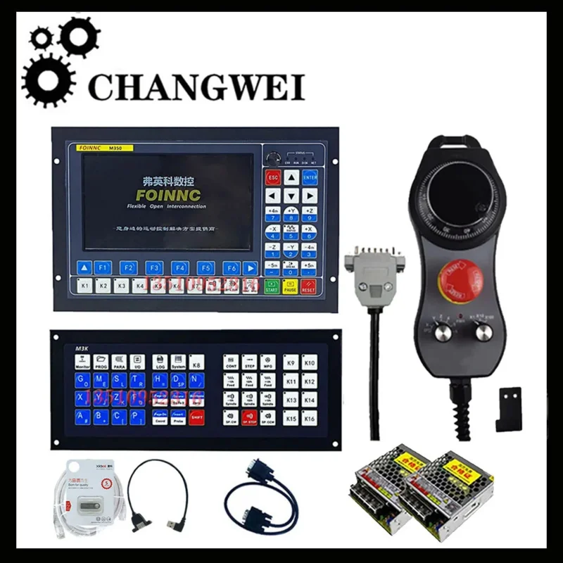 

M350 /Ddcs-expert 3/4/5 Axis G Code Engraving Machine Offline Cnc Controller Atc Expansion Keyboard Mpg Replace Ddcsv3.1