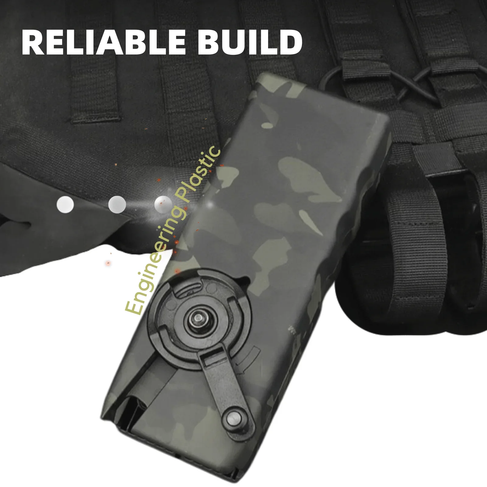 1000 Kapazität 6 mm BBS Speed Loader Kunststoff BB Aufbewahrungsbox für M4 Handkurbel Zeitschriften Schnelllader Airsoft Gear Zubehör – Detail 3