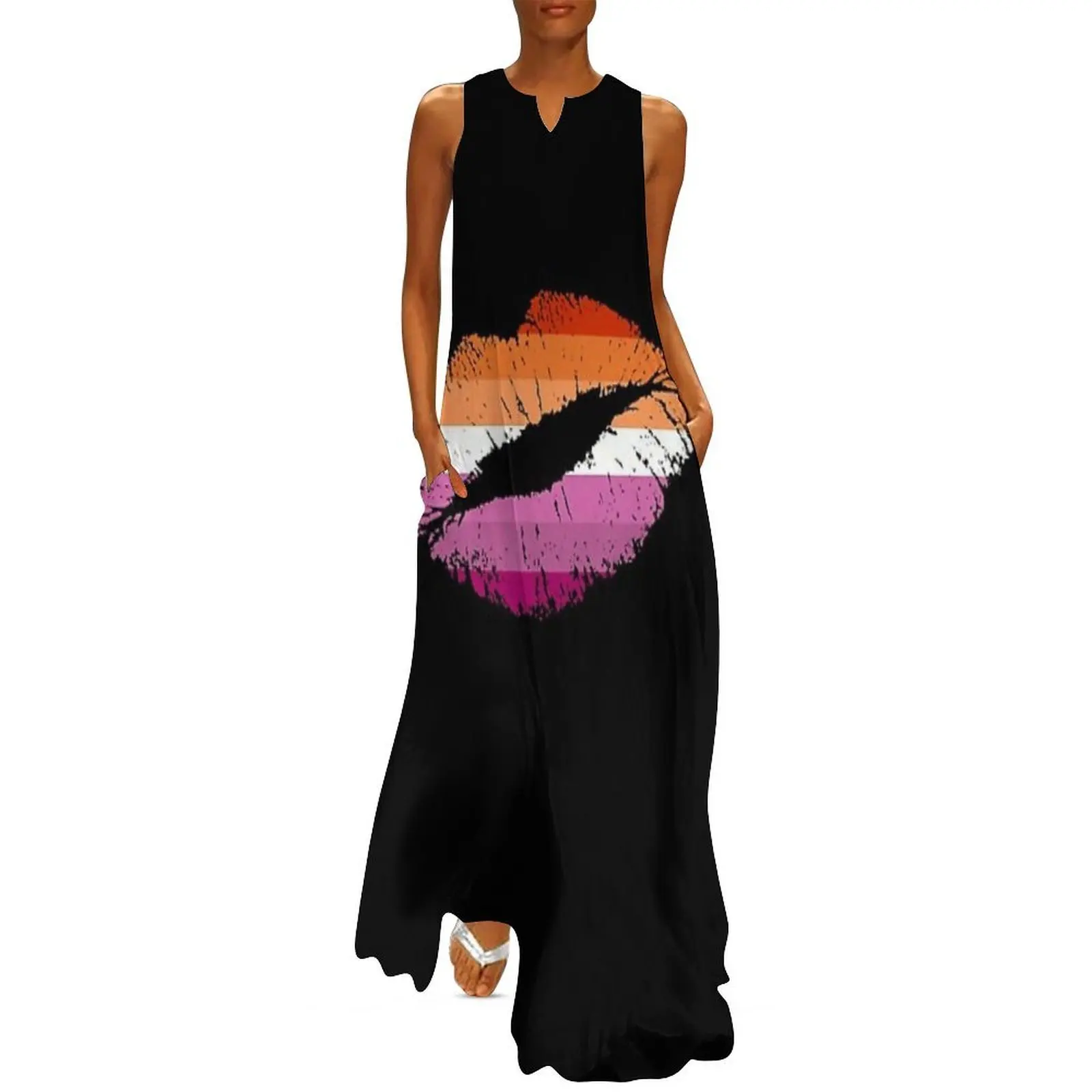 

Lesbian Kiss (v.2) Long Dress Dress for girls luxury dress summer