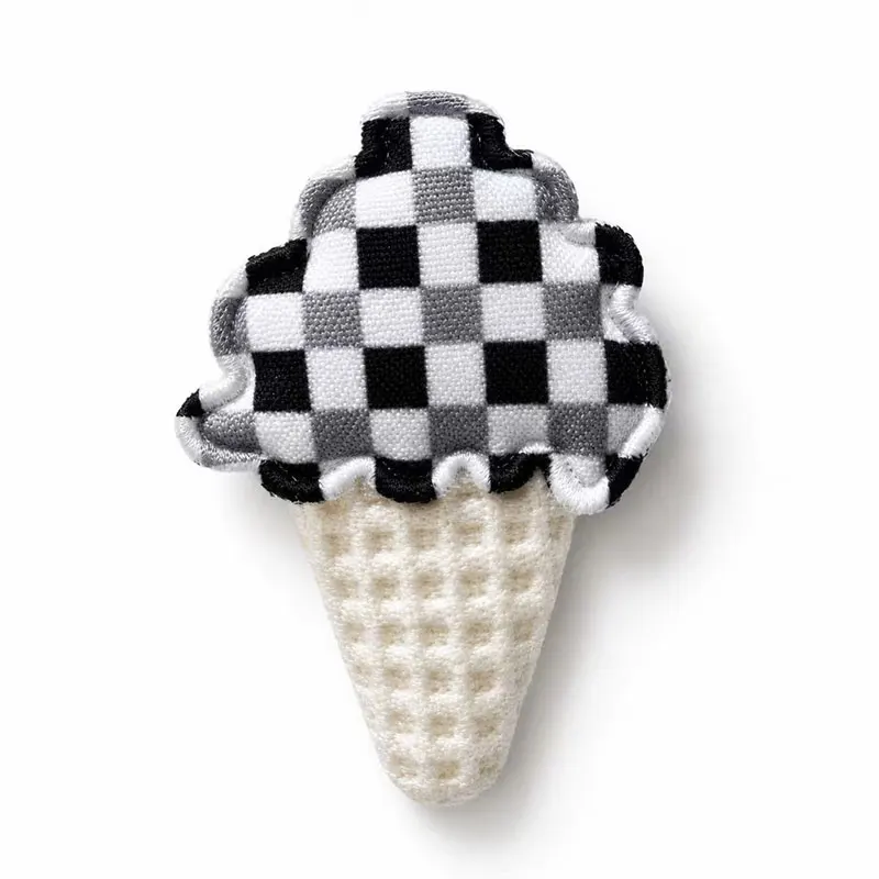 50 Stück Haarschmuck mit Eiscreme-Muster, Ultraschall-Gitter-Haarspangen, 2,5x4cm, Modische Kleidungszubehörteile – Detail 7