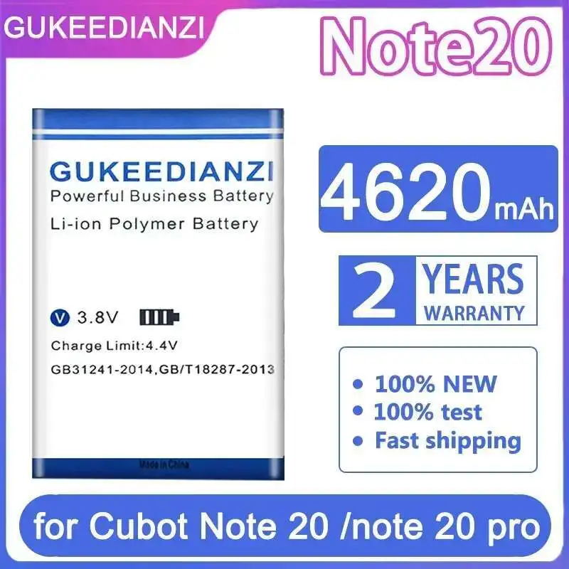 

4620Mah Mobile Phone Battery For Cubot Note 20 Pro Note20 High Performance
