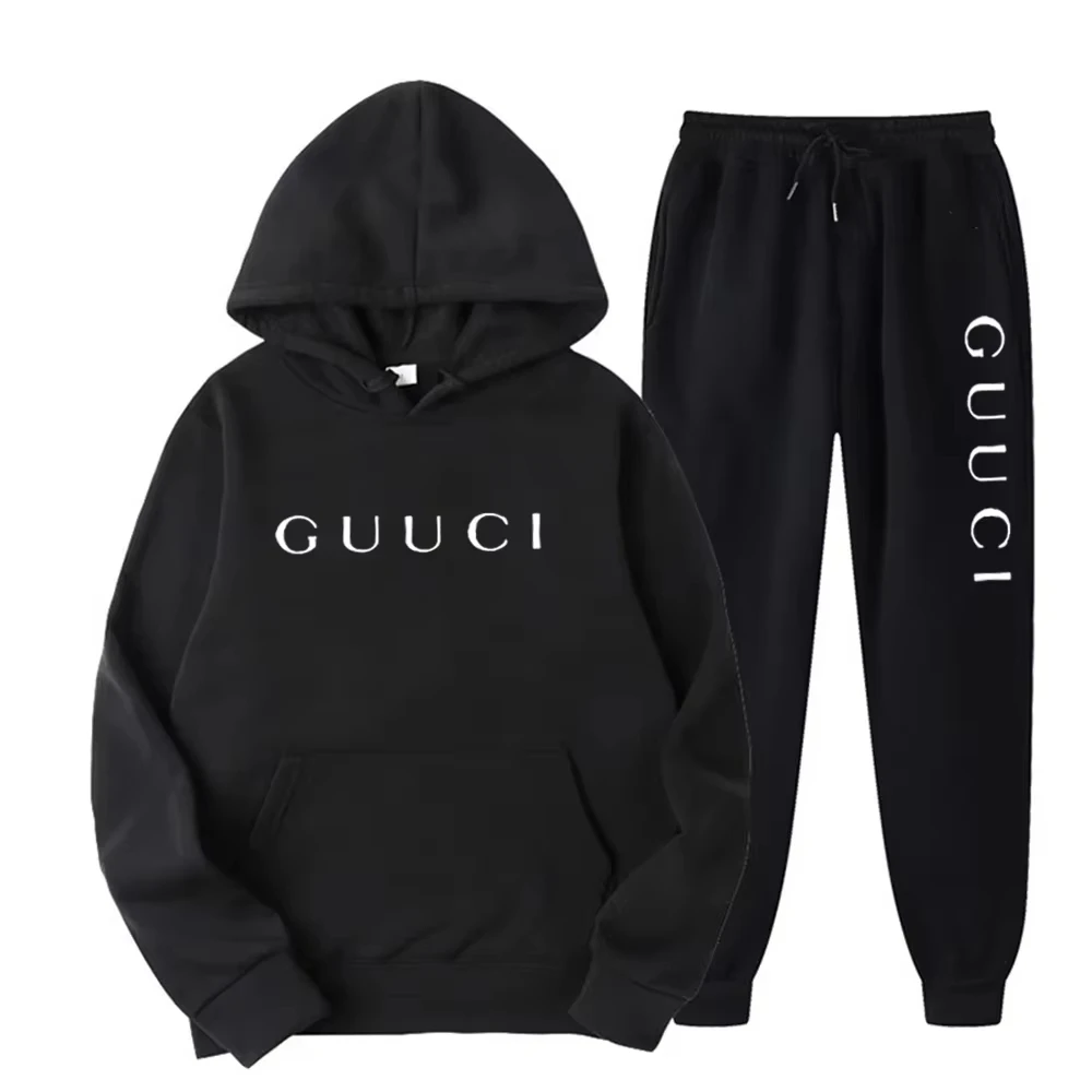 

Woman Tracksuit Two Piece Set Winter Warm Hoodies Pants Pullovers Sweatshirts Female Jogging Woman Clothing Sports Suit Outfits