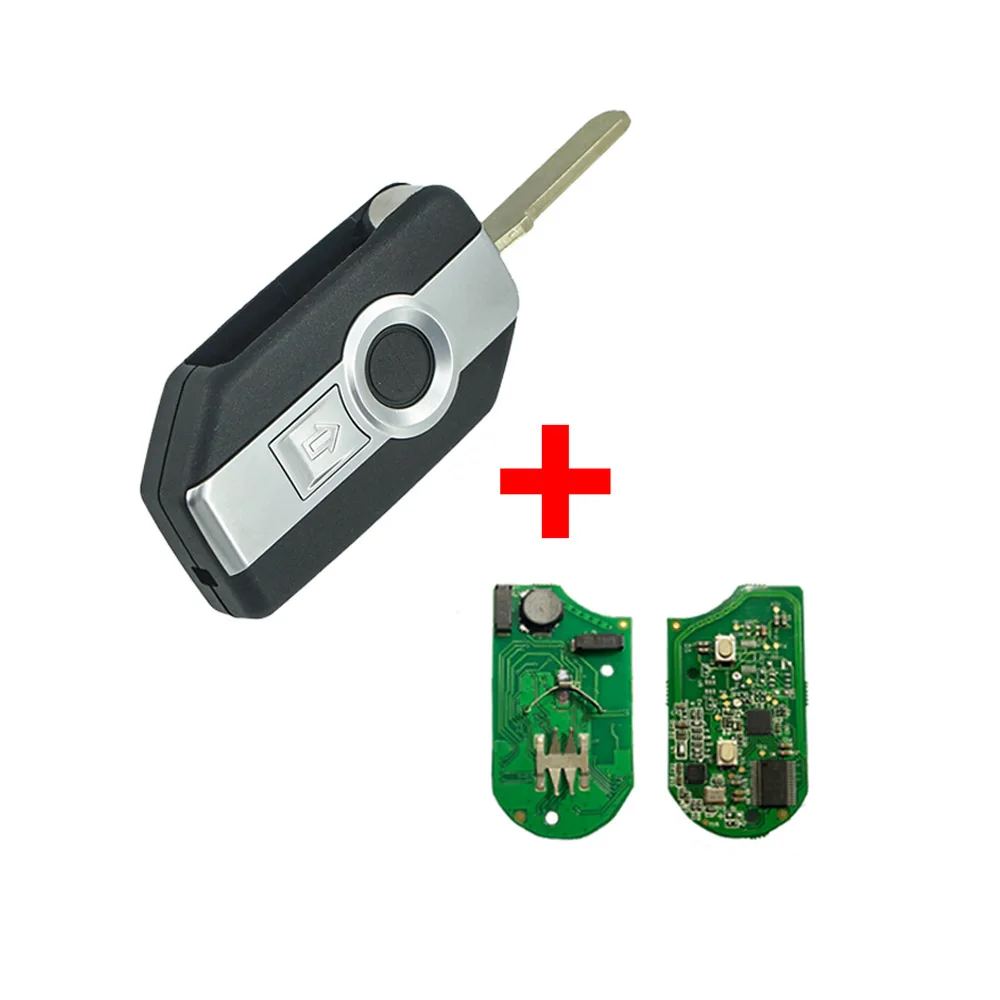 Motorcycle Smart Key 8A Chip Keyless 2 Buttons for BMW motorcycle R1200R R1250GS K1600GT F750GS F850GS Adventure C400GT