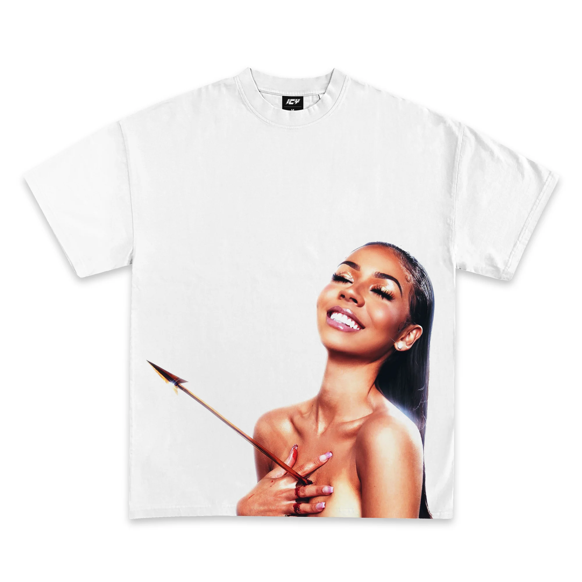 Mariah Music The Scientist Shirt Print Cotton Short Sleeve Round Neck Casual Tee Clothes Fashion Oversized Streetwear Unisex