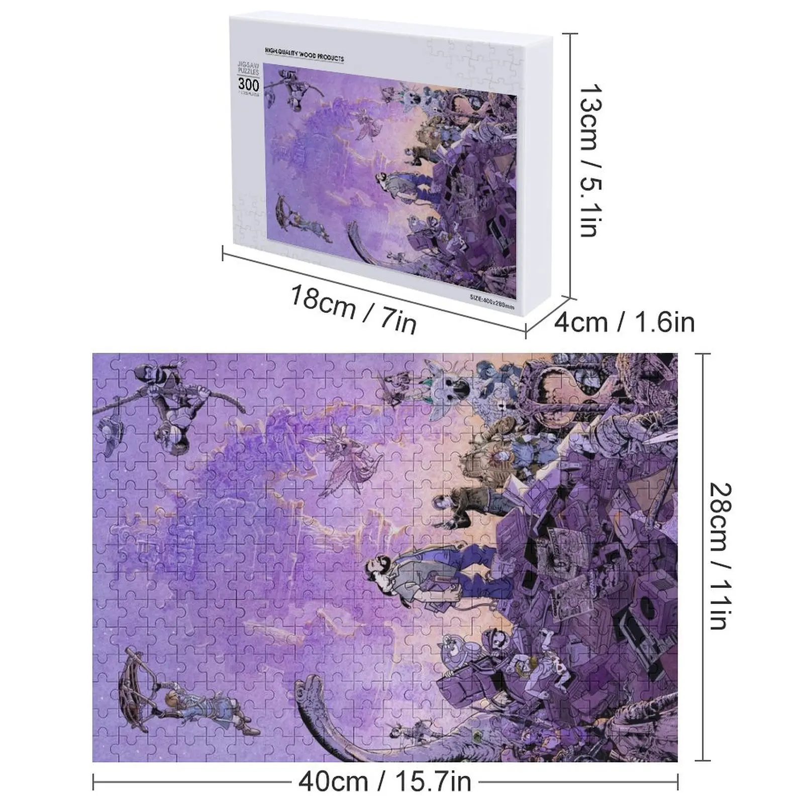 Big Tilted Universe Bear Jigsaw Puzzle Scale Motors Customized Picture Puzzle