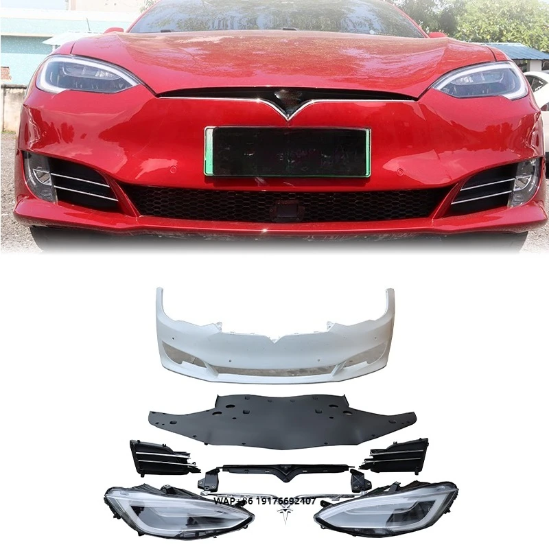 New Hot Sale  Model S Bumpers Surround Headlights Upgrade Kit Bolt-On Universal Fitment Wholesale From China