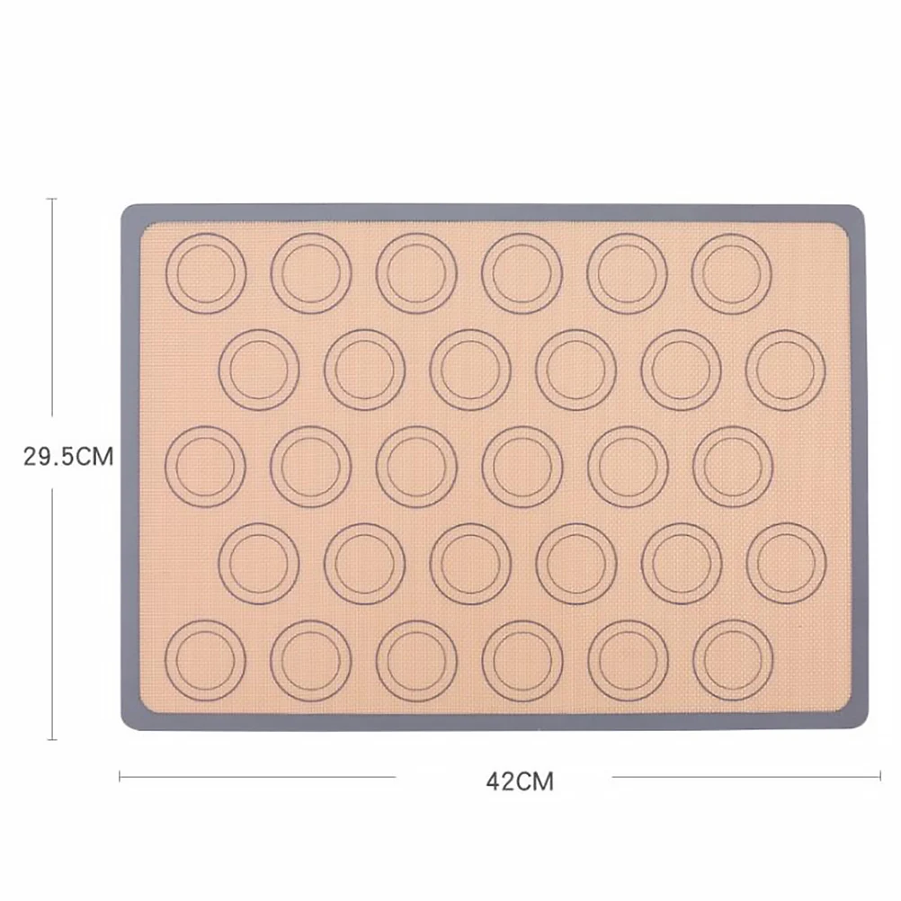 

Heat Resistant Baking Silicone Oven Mat Dough Non-Stick Reusable Kitchen Tool For Cookies Pizza Macaron Fondant