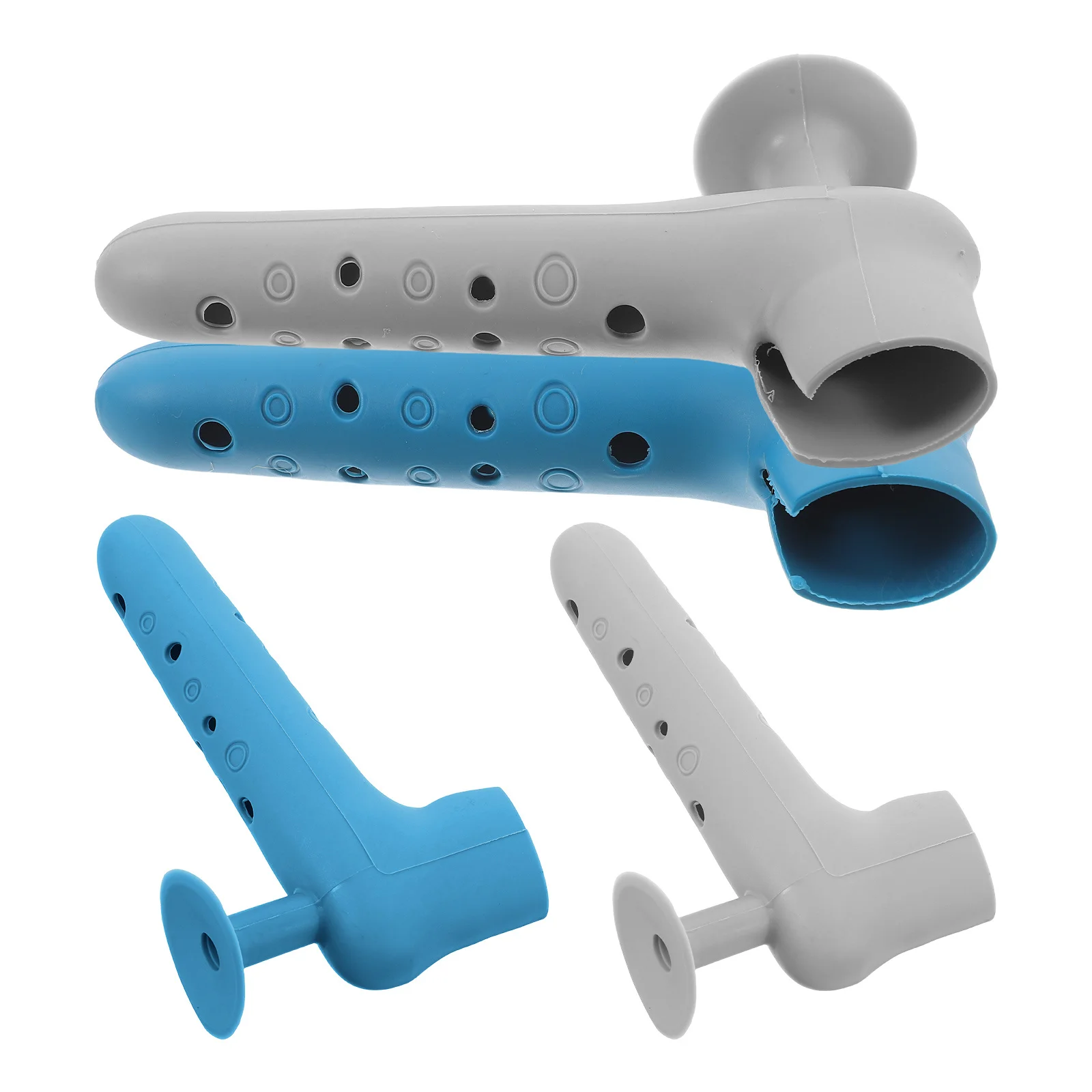 

4 Pcs Thickened Silicone Door Handle Bumper Cover Child Proof Anti Collision Protector for Wall and Door Knob Safety