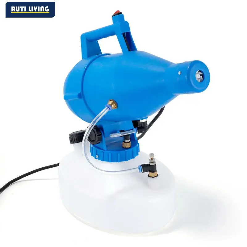 Electric ULV Portable Fogger Sprayer Machine Atomizer Mist Cold 32.8ft Spraying for Hotel School 4.5L(1.2 Gallon)