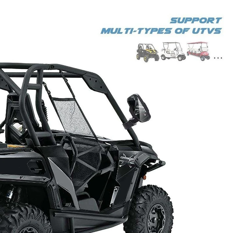 Suitable For UTV/ATV Side Mirrors Beach Bikes All-Terrain Off-Road Vehicles Conversions