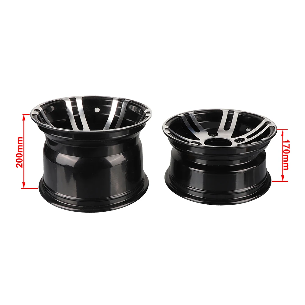 4 шт. 12-дюймовый обод ступицы колеса из алюминиевого сплава 110 мм * 4 шпильки для 150 200 250cc электрического 4-колесного квадроцикла Go Kart UTV Quad Buggy Golf Cart