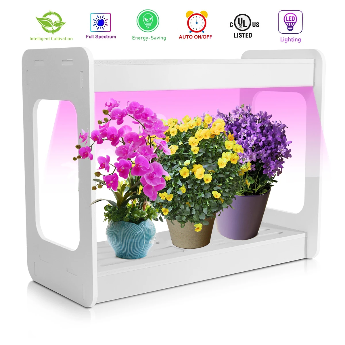 نظام إضاءة LED صغير ذكي للنمو لحديقة المنزل، تصميم حديث من حديقة الضوء