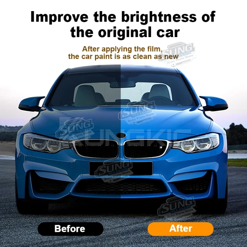 

Для BMW M3 Sedan CS F80 2014-2019 фара заднего вида пленка предварительно вырезанная защитная пленка для краски автомобиля прозрачная черная прозрачная наклейка из ТПУ