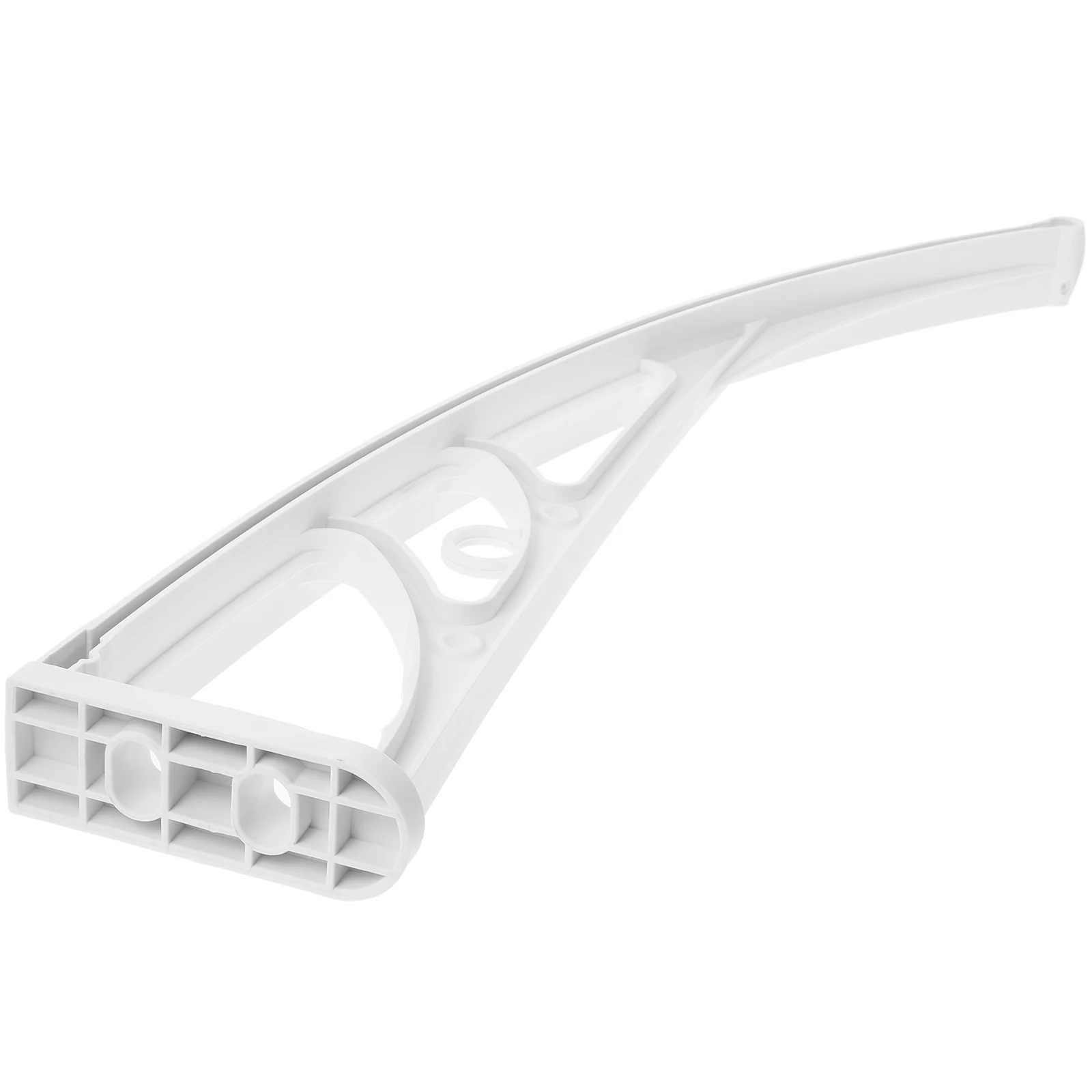 

Plastic Steel Bracket 600mm Base 110mm White PVC Weather Resistant Reinforced Brackets for Windows Doors Balcony Silent