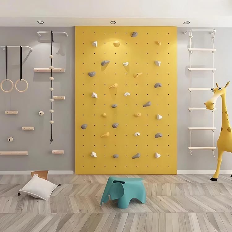 

Multi Activity Kids Indoor Climbing Wall with Slide Rings Ladder Play Gym for Home Toddler Safe Play Fun Developmentpromote sale