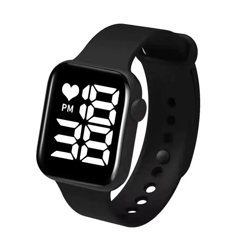 2023 LED Digital Watch for Kids Sports Waterproof Watches Boy Girl Childrens Watch Electronic Clock