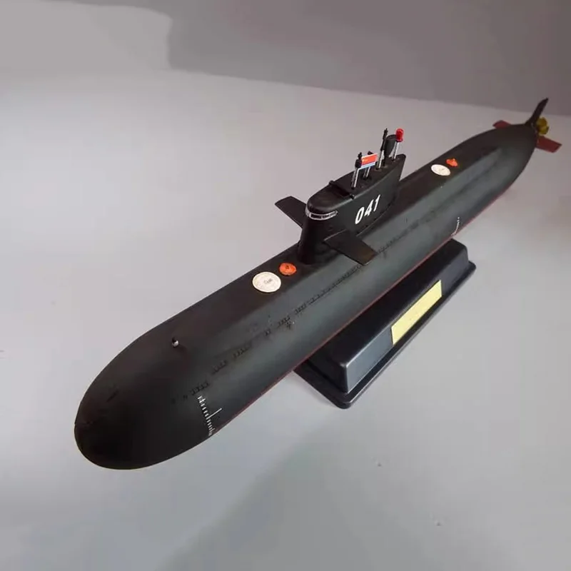 1/200 Marina China 041 submarino de ataque de clase Yuan 39cm modelo de barco terminado modelo de barco estático de plástico juguete barco colección regalo