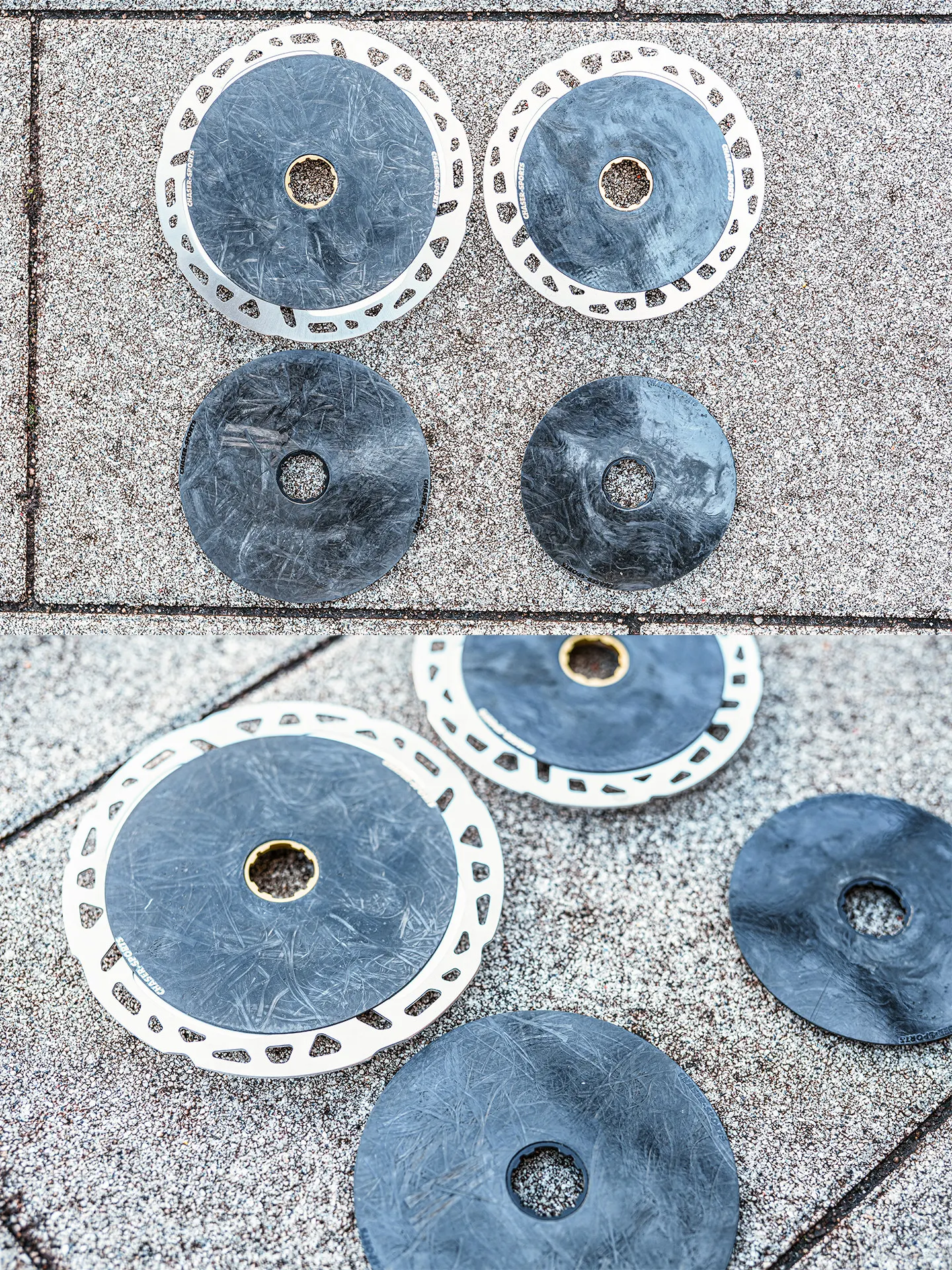 Chaser Rennrad Aero Scheibenbremse Center Lock Disc Carbonfaser Aerodynamische Verriegelungsabdeckung für Shimano MT800/CL900 – Detail 16